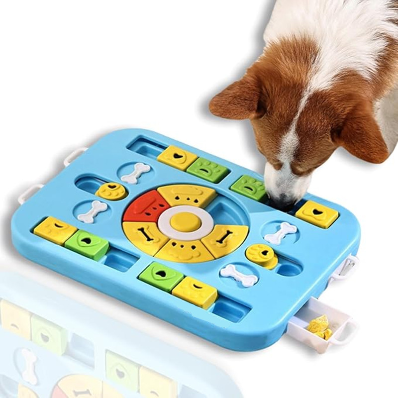 لعبة ألغاز تفاعلية للكلاب الكب - مراجعة Dog Puzzle Feeder Toy وسعره
